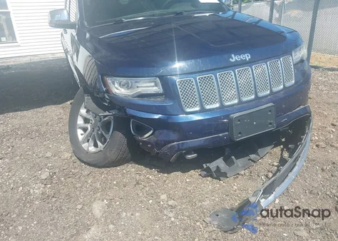 2014 Jeep Grand Cherokee Overland из США, поврежденный, VIN 1C4RJFCTXEC198816